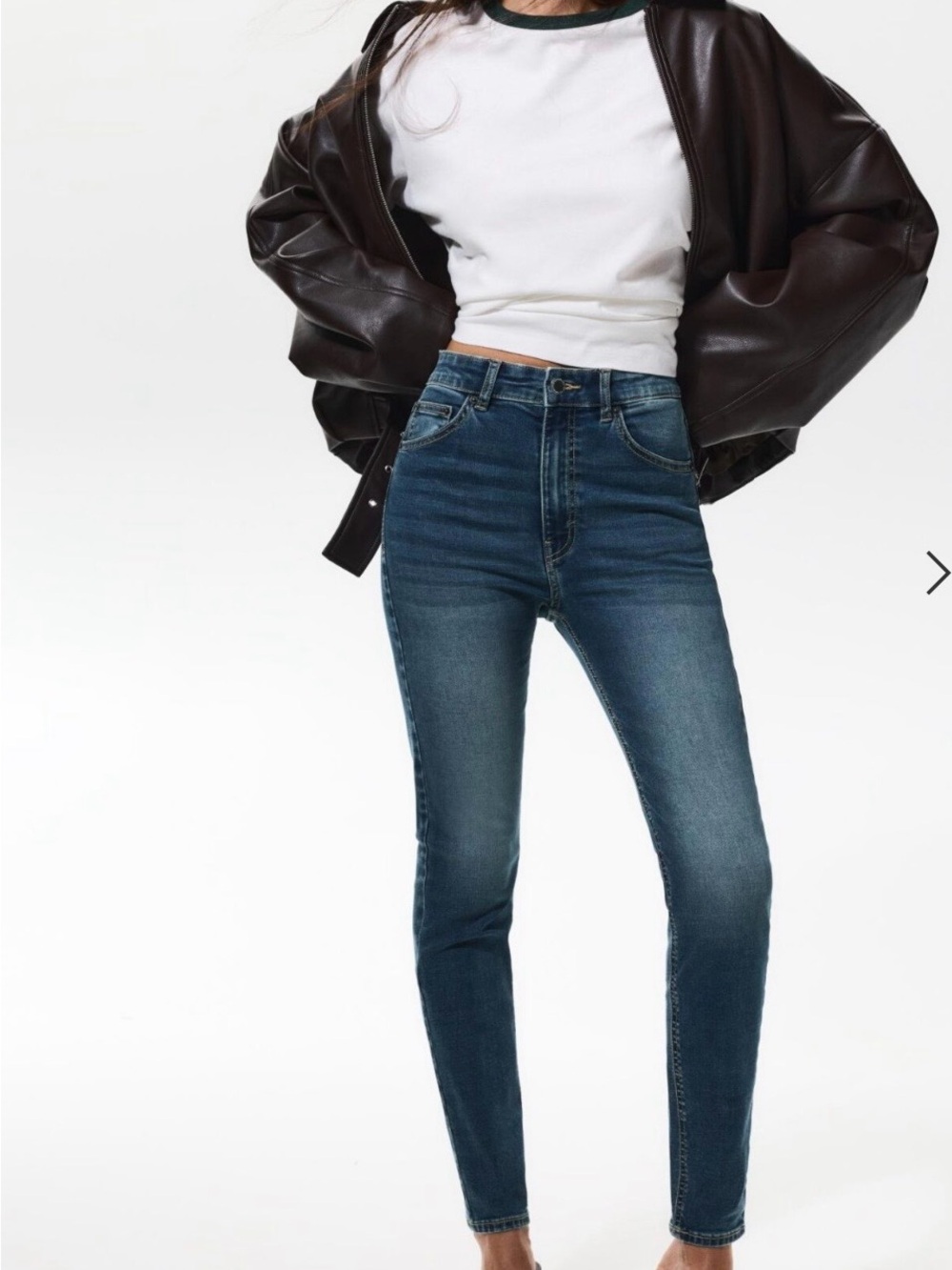 Pull&Bear NWOT size 1/2  High-Rise Slim skinny jegging Jeans